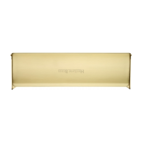 V860 280-SB • 280 x 082mm • Satin Brass • Heritage Brass Internal Letter Tidy